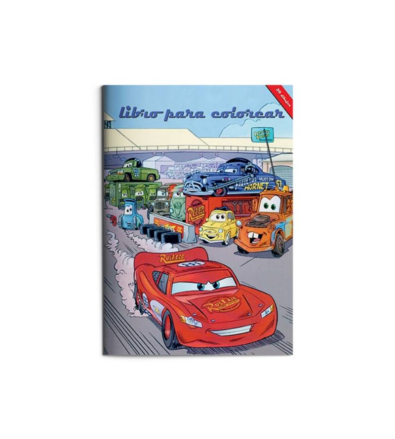 Libros de colorear. Cars