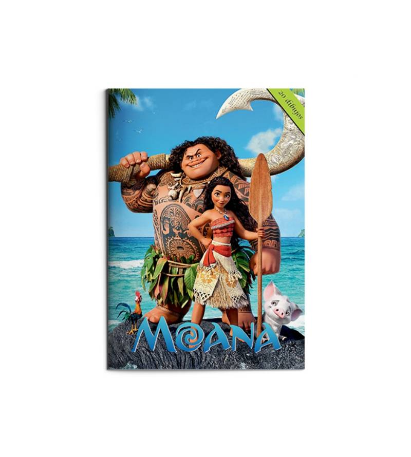 Libros de colorear. Moana