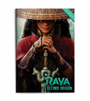 Libros de colorear. Raya, el último dragón.